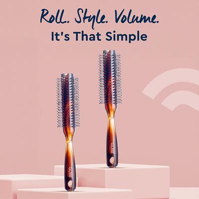 GUBB Round Hair Brush - Shell Range 140 gm - Hair Brushes