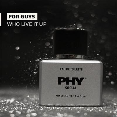 Phy Eau de toilette - Social 50 ml - Men Perfumes (Edt/Edp)