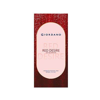Giordano Red Desire Eau De Parfum 100 ml - Women Perfumes (Edt/Edp)