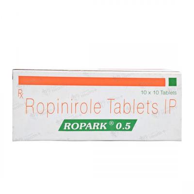 Ropark 0.5mg Tablet 10'S - Parkinsonism-Apd