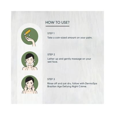 Lotus Professional dermoSpa Brazilian sprinkle of youth face wash 80 gm - Face Wash & Cleansers