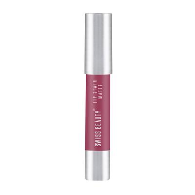 Swiss Beauty Lip Stain Matte Lipstick - (Hot Pink) 3.4 gm - Lipsticks
