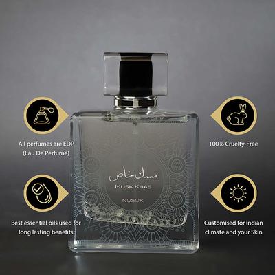 NUSUK Musk Khas EDP Perfume for Men & Women 100 ml - Perfumes (Edt/Edp)