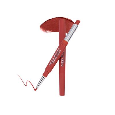 Miss Rose 2 In 1 Creamy Matte Lipstick Passion 7102 - 001M 35 2.1 gm - Lipsticks