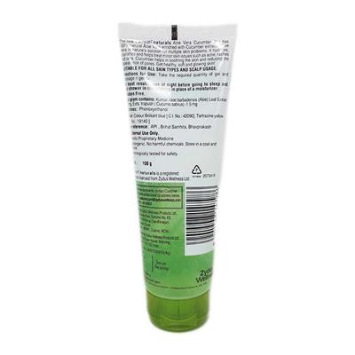 Everyuth Naturals Nourishing Face Wash - Aloevera & Cucumber Gel 100 gm - Face Wash & Cleansers