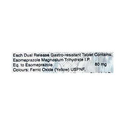 NEXPRO 80 Tablet 15's - Ulcer/Reflux/Flatulence-Aaa