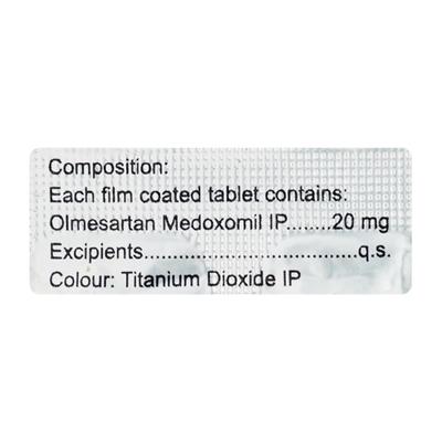 Olmin 20mg Tablet 10'S - Hypertension-Ang