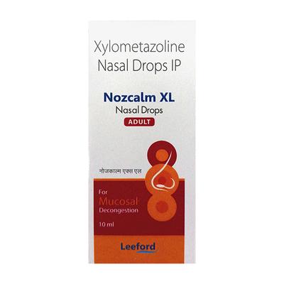 NOZCALM XL ADULT Nasal Drops 10ml - Nasal Congestion-Nas