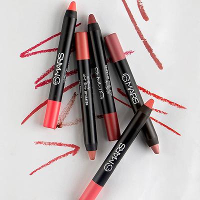 MARS Won't Budge Won't Smudge Lip Crayon - I Am Strong 3.5 gm - Lip Crayons