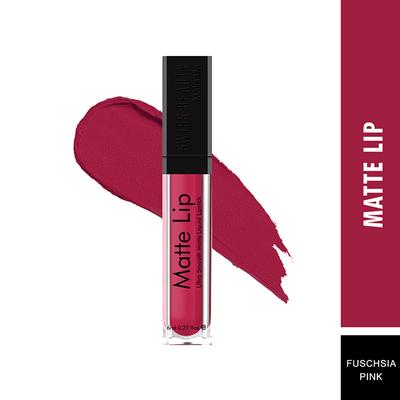 Swiss Beauty Ultra Smooth Matte Liquid Lipstick - (Fuschia Pink) 6 ml - Liquid Lipsticks
