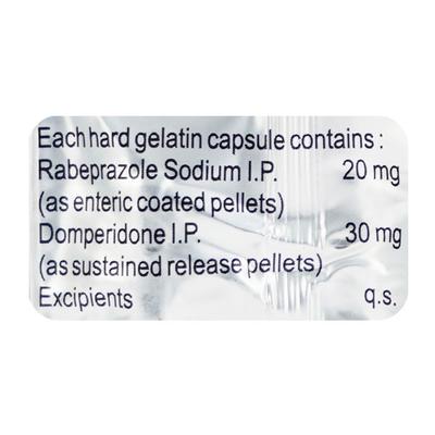 Erzol D Capsule 10'S - Ulcer/Reflux/Flatulence-Aaa