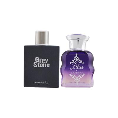 Maryaj Grey Stone EDP Aromatic Woody Perfume And Maryaj Lilas EDP Citrus Floral Perfume 200 ml - Perfumes (Edt/Edp)