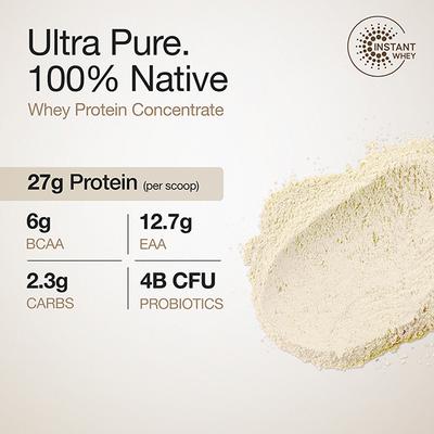 Wellbeing Nutrition 100% Raw Whey Protein Concentrate - Unflavoured 1 Kg - Nutritional Supplements