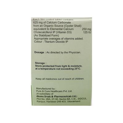 CALCIGIANT 250 Tablet 30's - Supplements-Cal