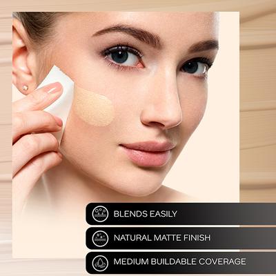 FACES CANADA 3in1 All Day Hydra Matte Foundation + Moisturizer + SPF 30 Caramel Natural 023 15 ml - Foundation