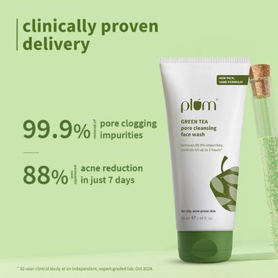 Plum Green Tea Pore Cleansing Face Wash 50 ml - Face Washes