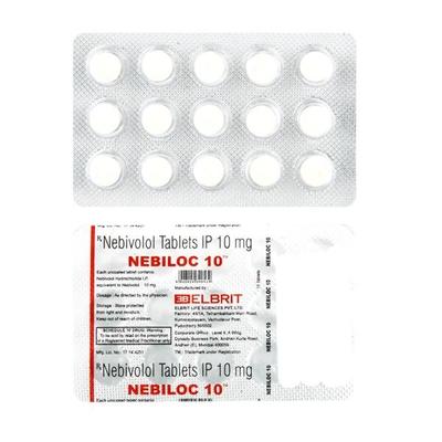 Nebiloc 10mg Tablet 15'S - Hypertension-Bet