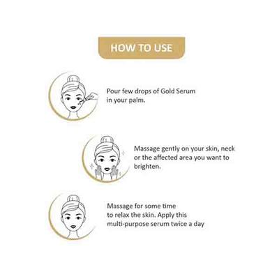 Swiss Beauty Gold Serum 100 ml - Face Serum