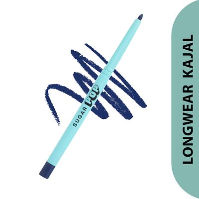 SUGAR POP Longwear Kajal - 02 Blue 3 gm - Kajal & Kohls