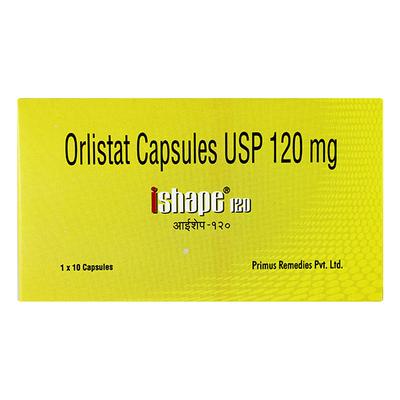 Ishape 120mg Capsule 10'S - Obesity