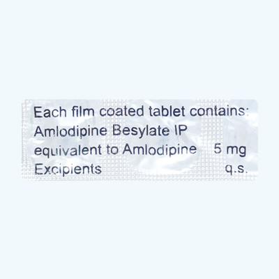 Amlodac 5mg Tablet 30'S - Hypertension-Cal