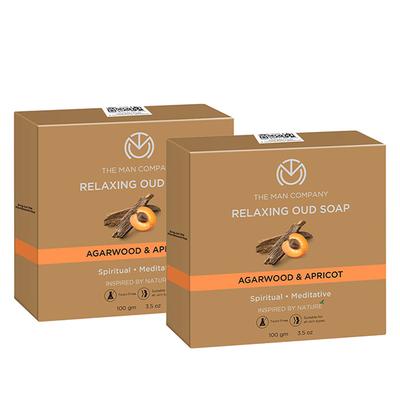 The Man Company Relaxing Oud Soap 100gm each 2's - Soaps