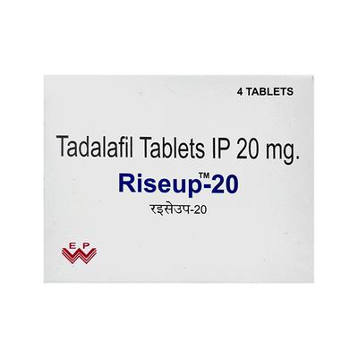 RISEUP 20MG TABLET 4'S - Impotence/Erectile Dysfunction (Ed)