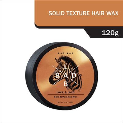 Bad Lab Lock & Load Solid Texture Hair Wax 120 gm - Hair Waxes