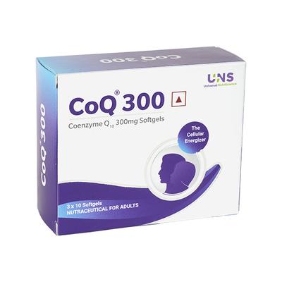 COQ 300mg Softgel 10's - Co-Q