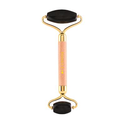 Dromen & Co Black Obsidian Facial Roller for Men 150 gm - Derma Rollers