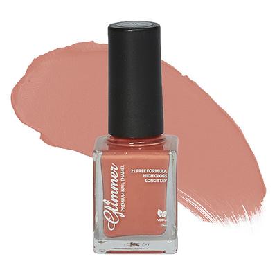 Glimmer Premium Nail Enamel Jungle Red 10 ml - Nail Polish