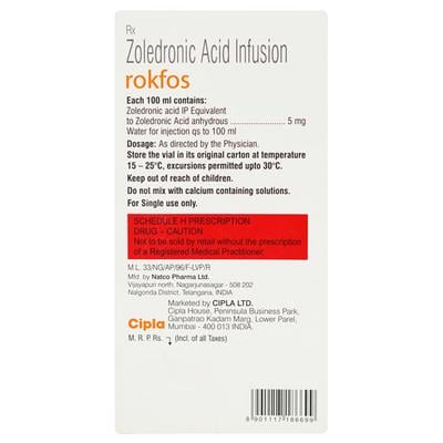 Rokfos Infusion 1's - Bone Metabolism-Age