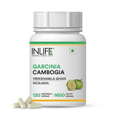INLIFE Garcinia Cambogia 1600 mg Vegetarian Capsules 120's - Weight Loss