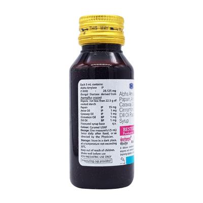 Bestozyme Paediatric Syrup 60ml - Digestion-Dig