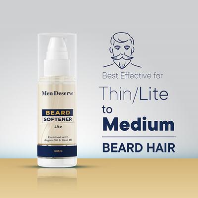 Men Deserve Beard Softener Lite 60 ml - Beard Serum