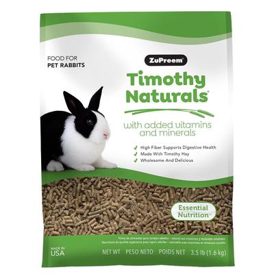 Zupreem Timothy Naturals Rabbit Pet Food 1.6 kg - Petfood