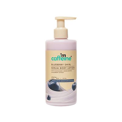 mCaffeine Blueberry Swirl Serum Body Lotion 300 ml - Body Butter