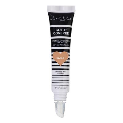 Lottie London GOT IT COVERED- SPONGE APPLICATOR CONCEALER Sable 8 ml - Concealer