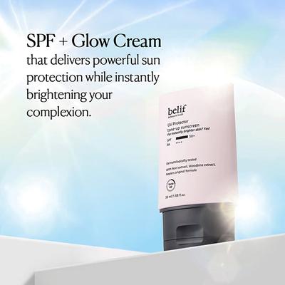 Belif UV Protector Tone-Up Sunscreen SPF 50+ PA++++ 50 ml - Face Sunscreen