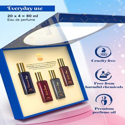 Ajmal Artisan Luxury Perfume Gift Set 4 x 20ml Long Lasting Fragrance For Men & Women 4's - Perfumes (Edt/Edp)