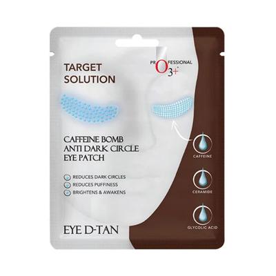 O3+ Caffeine Bomb Eye D-Tan Patch Sheet Mask 5 gm - Eye Masks