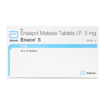 ENACE 5mg Tablet 15's - Hypertension-ACE