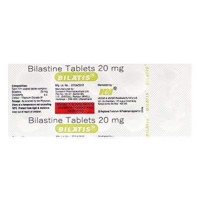 BILATIS 20 Tablet 10's - Allergies-Ant