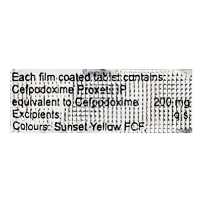 Cepodem 200mg Tablet 10'S - Bacterial Infections-Cep