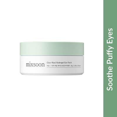 Mixsoon Cica-Hyal Hydrogel Eye Patch Calming & Hydrating Eye Care for Sensitive Skin 60's - Eye Masks