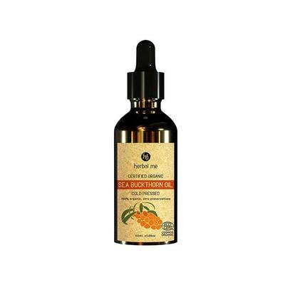 HM Herbal Me 100% Organic Sea Buckthorn Oil 50ml - Essential Oils