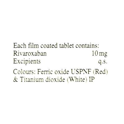 IXAROLA 10 Tablet 7's - Blood Clot-Ant