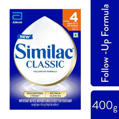 Similac Classic Follow-Up Formula Stage 4 Powder (18 to 24 months) Refill Pack 400 g - Baby And Infant Supplements