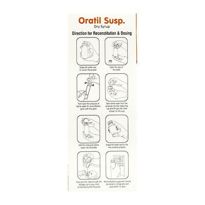 ORATIL 125 Oral Suspension 30ml - Bacterial Infections-Cep