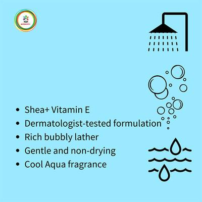 Bloomsberry Blue Feather Shower Gel 290 ml - Shower Gels & Body Wash